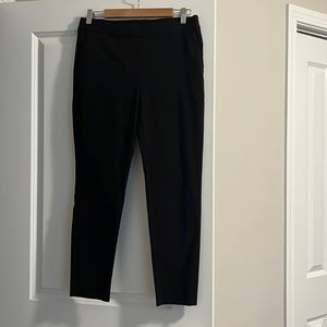 Black Pull On Pants